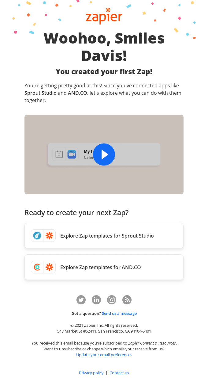 What can you automate with Sprout Studio and AND.CO?