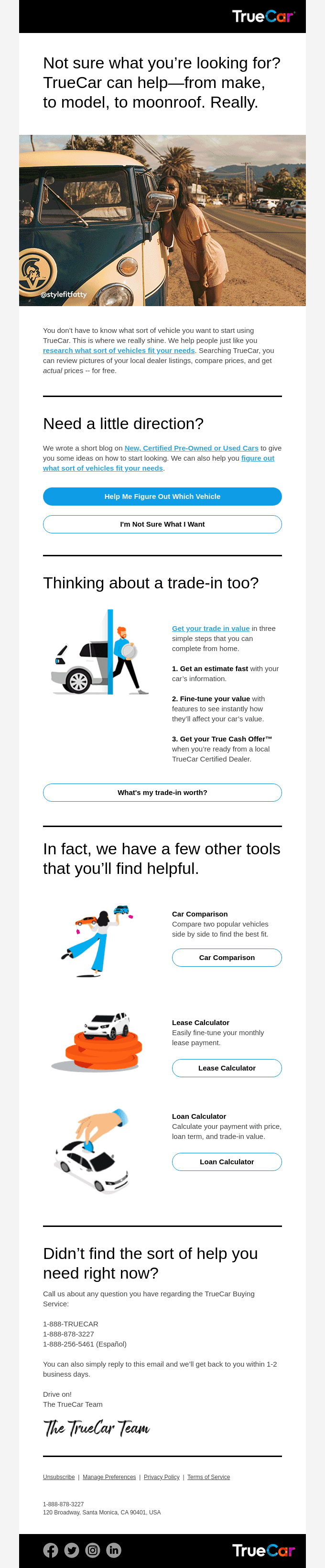 You don’t have to know anything to get started with TrueCar