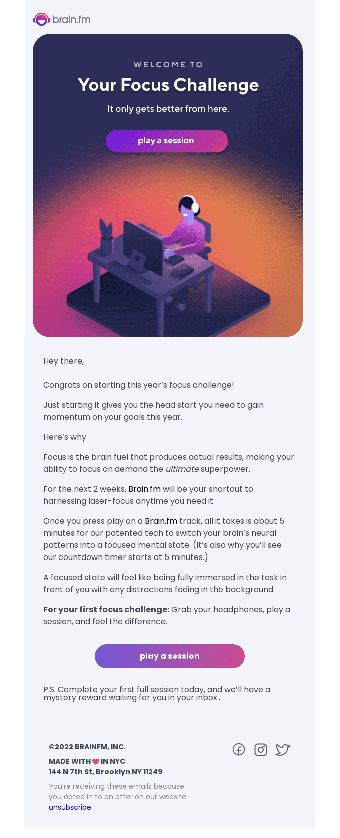 🎯 Your focus challenge starts right now!