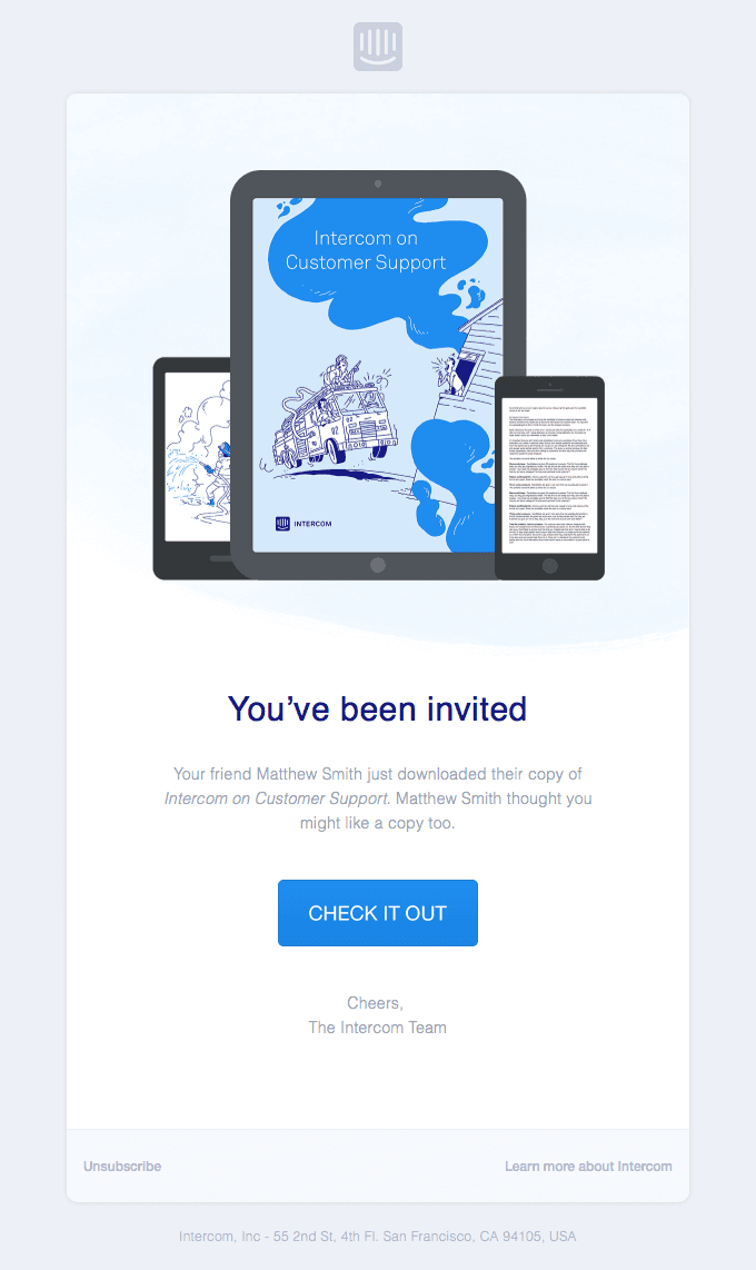 Your friend Matthew Smith invited you to read our book